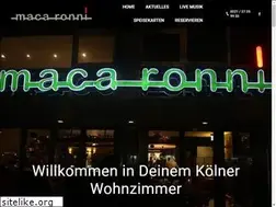 Sites similar to macaronni-koeln.de