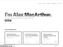 Sites similar to macarthur.me