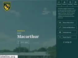 Sites similar to macarthur.nsw.edu.au