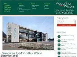 Sites similar to macarthurwilson.com
