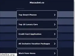 Sites similar to macaubet.co