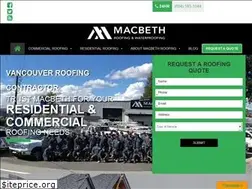 Sites similar to macbethroof.com