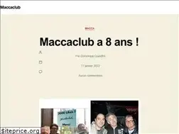 Sites similar to maccaclub.com