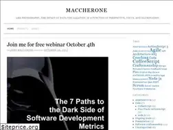 Sites similar to maccherone.com
