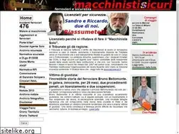 Sites similar to macchinistisicuri.info