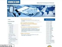 Sites similar to maccor.com