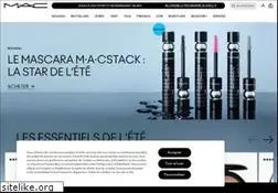 Sites similar to maccosmetics.fr