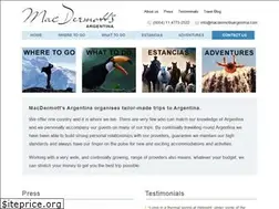 Sites similar to macdermottsargentina.com