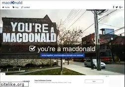 Sites similar to macdonald.com