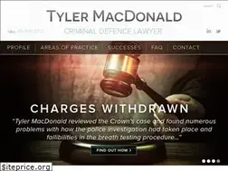 Sites similar to macdonaldcriminaldefence.com
