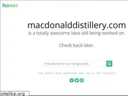 Sites similar to macdonalddistillery.com