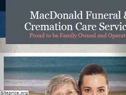 Sites similar to macdonaldfuneralhome.com