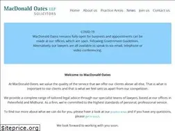 Sites similar to macdonaldoates.co.uk