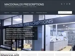 Sites similar to macdonaldsprescriptions.com