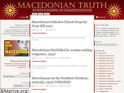 Sites similar to macedoniantruth.org