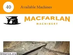 Sites similar to macfarlanmachinery.com