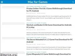 Sites similar to macforgames.com