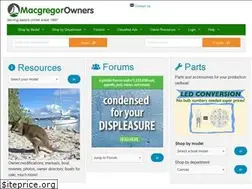 Sites similar to macgregorowners.com