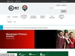 Sites similar to macgregorps.act.edu.au