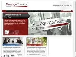 Sites similar to macgregorthomson.co.uk