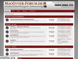Sites similar to macgyver-forum.de