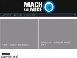 Sites similar to mach-kein-auge.de