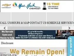 Sites similar to machaikchevy.com