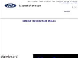 Sites similar to machensford.com