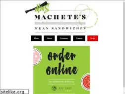 Sites similar to machetesmeansandwiches.com