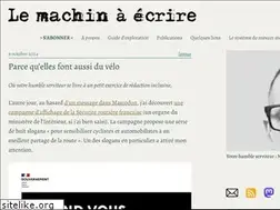 Sites similar to machinaecrire.com