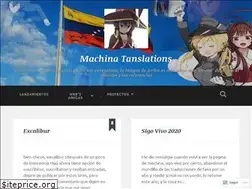 Sites similar to machinastranslations.wordpress.com