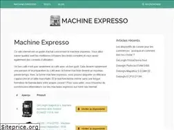 Sites similar to machine-expresso.info
