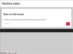 Sites similar to machine-pates.com