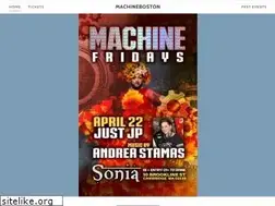 Sites similar to machineboston.club