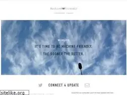 Sites similar to machinefriendly.com