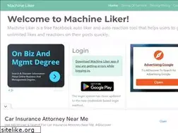 Sites similar to machineliker.net