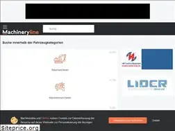 Sites similar to machineryline.de