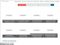 Sites similar to machinio.de