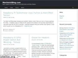 Sites similar to machinistblog.com