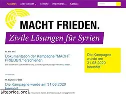 Sites similar to macht-frieden.de