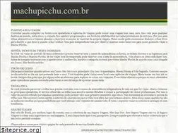 Sites similar to machupicchu.com.br