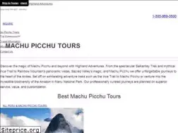 Sites similar to machupicchu.com