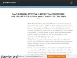 Sites similar to machupicchu.org