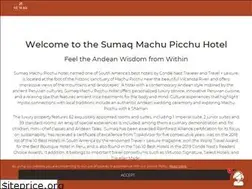 Sites similar to machupicchuhotels-sumaq.com
