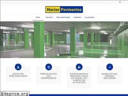 Sites similar to maciaspavimentos.es