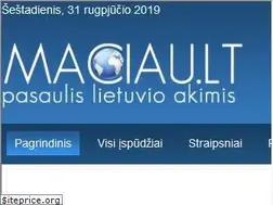Sites similar to maciau.lt