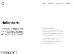 Sites similar to maciejjasinski.com