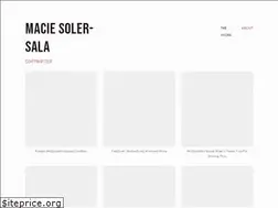 Sites similar to maciesolersala.com
