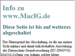 Sites similar to macig.de