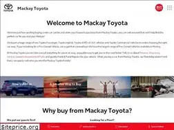 Sites similar to mackaytoyota.com.au